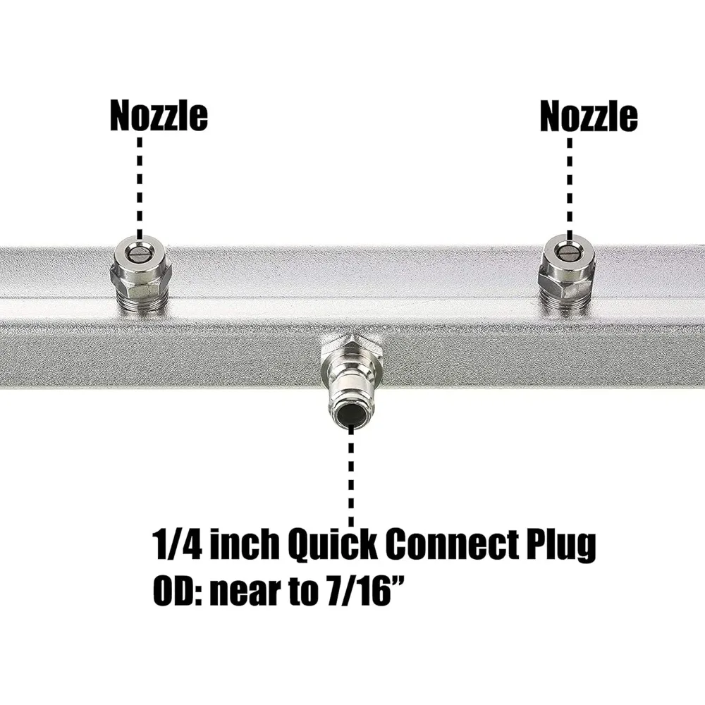 منظف الهيكل السفلي لغسالة الضغط M MINGLE، تحت غسيل السيارة، مع عصا بزاوية 45 درجة #4
