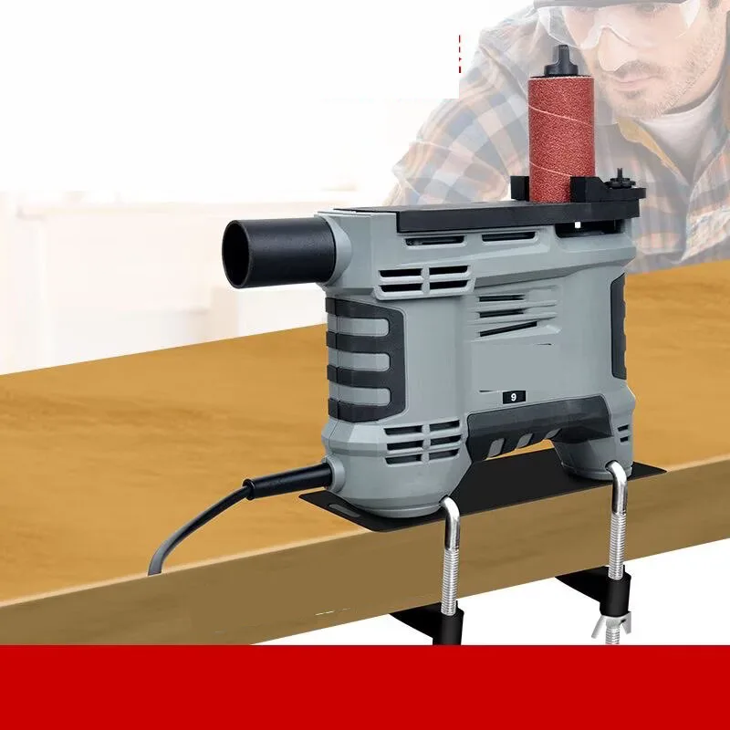 Irregular Special Shaft Sanding Device Curved Belt Sander Wood Arc Contour Polishing Sand Column Woodworking Processing Machine