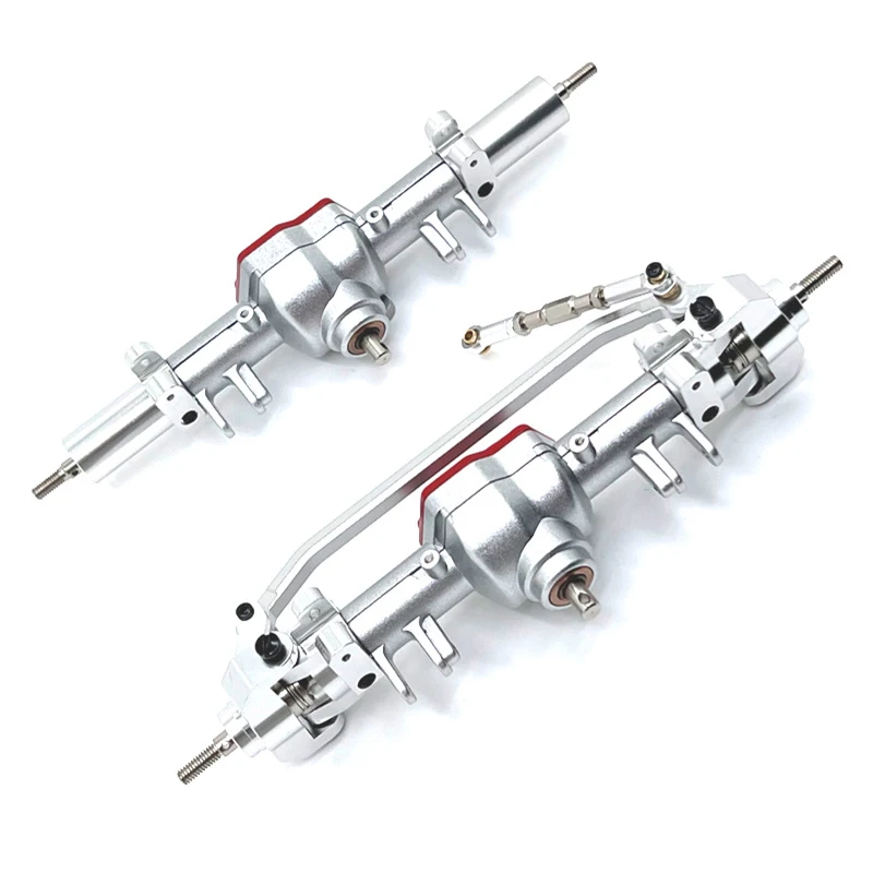 MN128, MN86, G500 Acessórios para veículos de controle remoto - Peças de atualização de metal - Haste de direção, braço de leme, proteção traseira, engrenagem