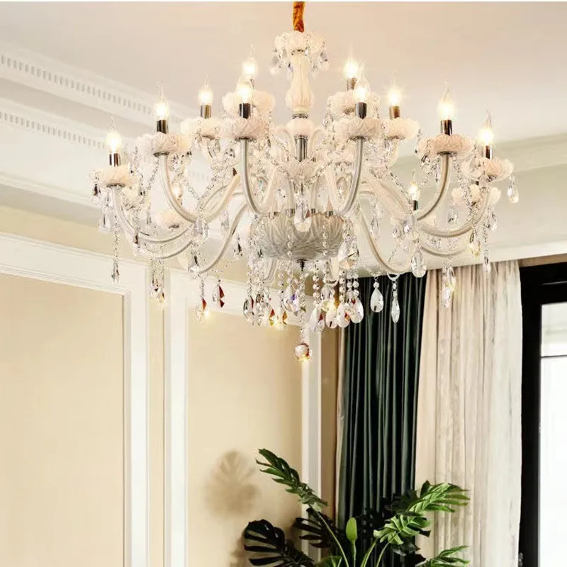 

Crystal Pendent Lamp Dining Room Barl Resturant Canteen Chandelier