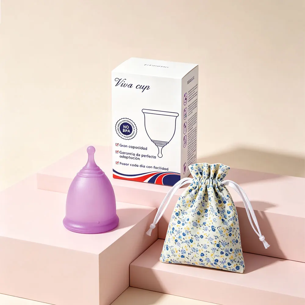Medical Grade Silicone Menstrual Cup Small Large Size Reusable Soft Leakproof Period Cup Feminine Hygiene Product For Women