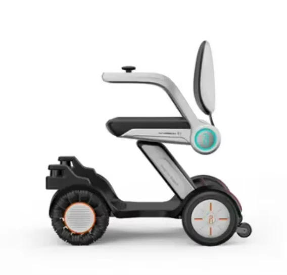 حار بيع المعاقين روبوت المحمولة المشي الإيدز كرسي متحرك كهربائي لكبار السن مع بطارية قابلة للإزالة