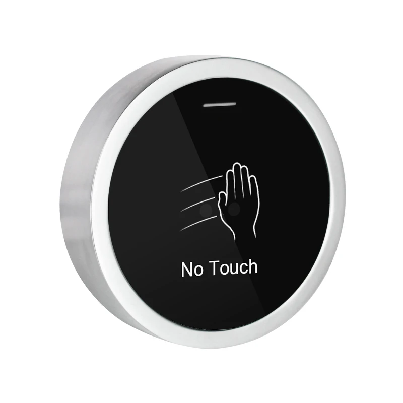 IP66 Waterproof No Touch Infrared Sensor Exit Push Button Waterproof Door Release Button For Access Control