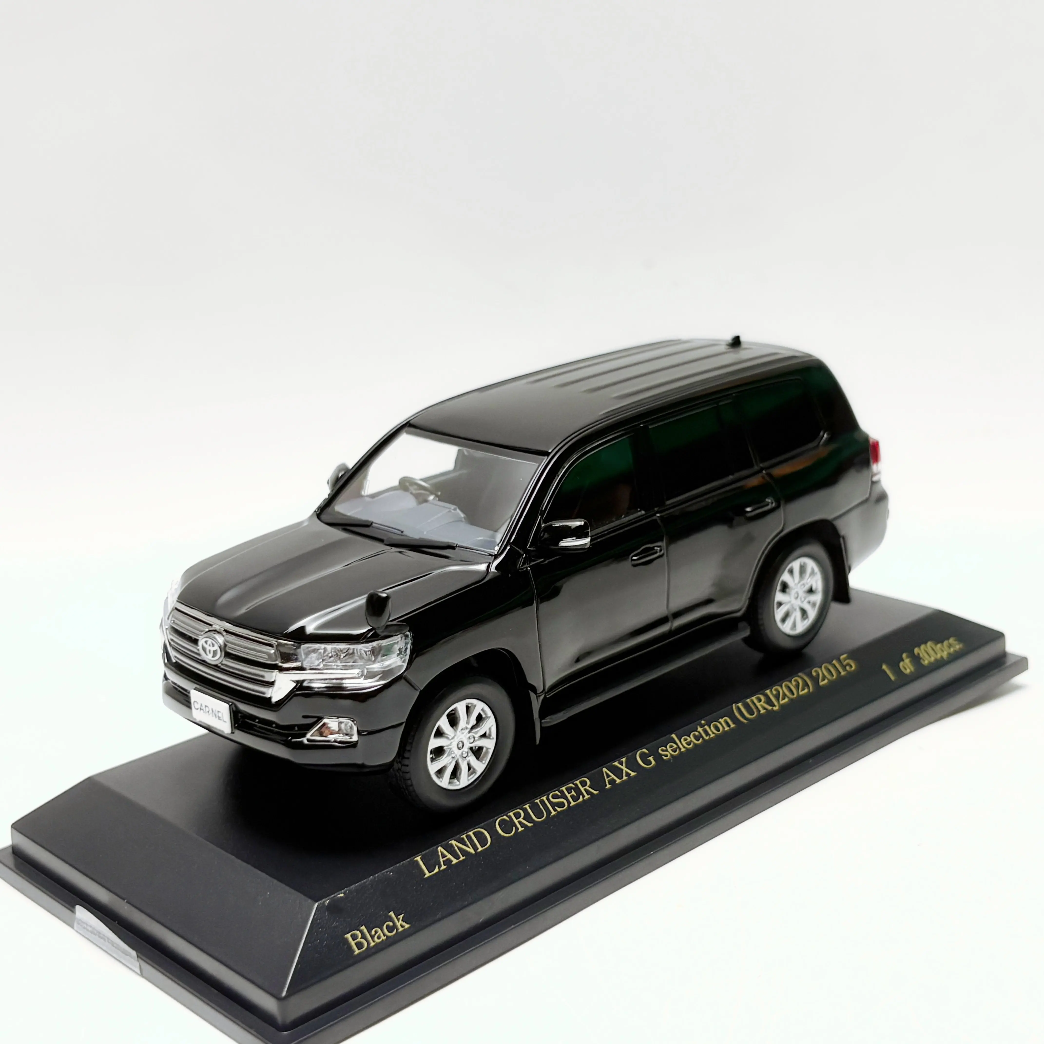 Diecast CARNL 1/43 Scale Toyota Land Cruiser AX G URJ202 Alloy Car Model