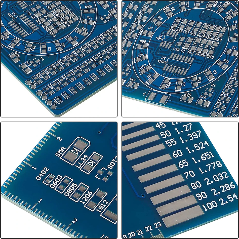 DIY SMD SMT Welding Practice Board DIY Soldering Kit Skill Training Board LED Transistor Set