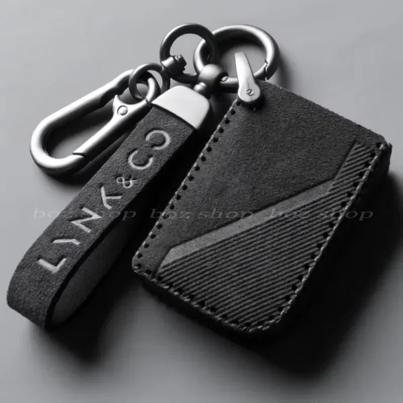 For 2022 Lynk & Co 06 Key Set 2023 Lynk & Co 01 New Energy Special 05 Car 09 High-end Shell Buckle Car Key Case Cover Fob