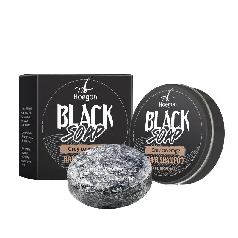 

Natural Polygonum Multiflorum Shampoo Soap Bar For White Gray Hair Coverage Nourishing Anti Oil Control