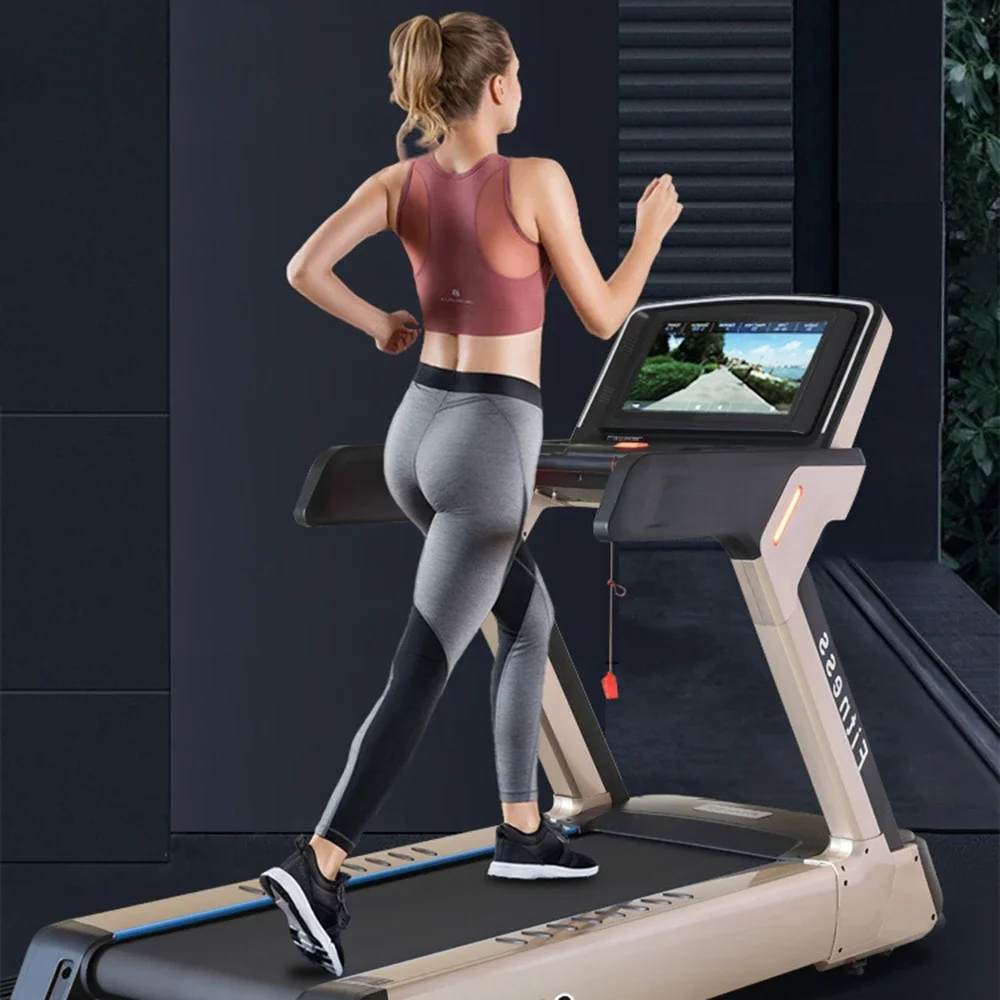 

Indoor Commercial Fitness Equipment Motorized Treadmill Gym electric treadmills machine running treadmill professional