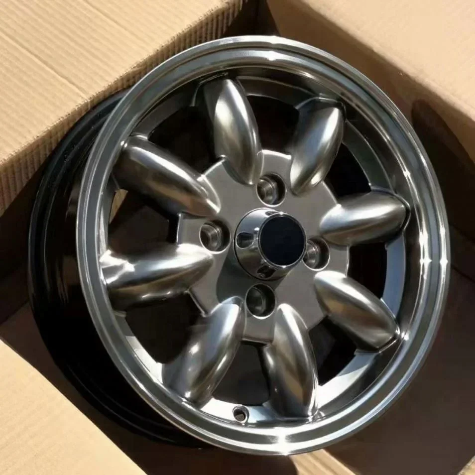 for Top Selling 13 Inch Passenger Car Alloy Wheels Rims 4*100 PCD For Mini Cooper Emortal Old School Classical Style