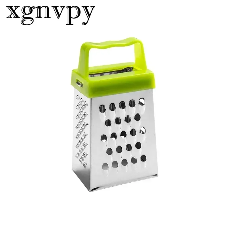 xgnvpy Mini 2PCS Vegetable Cutter 4-Sided Slicer Steel Grater for Carrots Fruits Cheeses