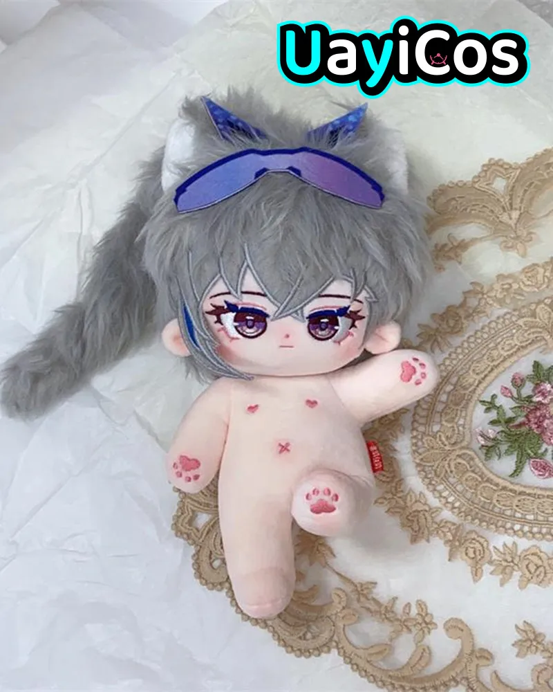 Honkai: Star Rail Silver Wolf Monster Stuffed Cute 20cm Puppy Plushies Cotton Plush Doll Anime Figure Toy For Kids Gifts Cosplay