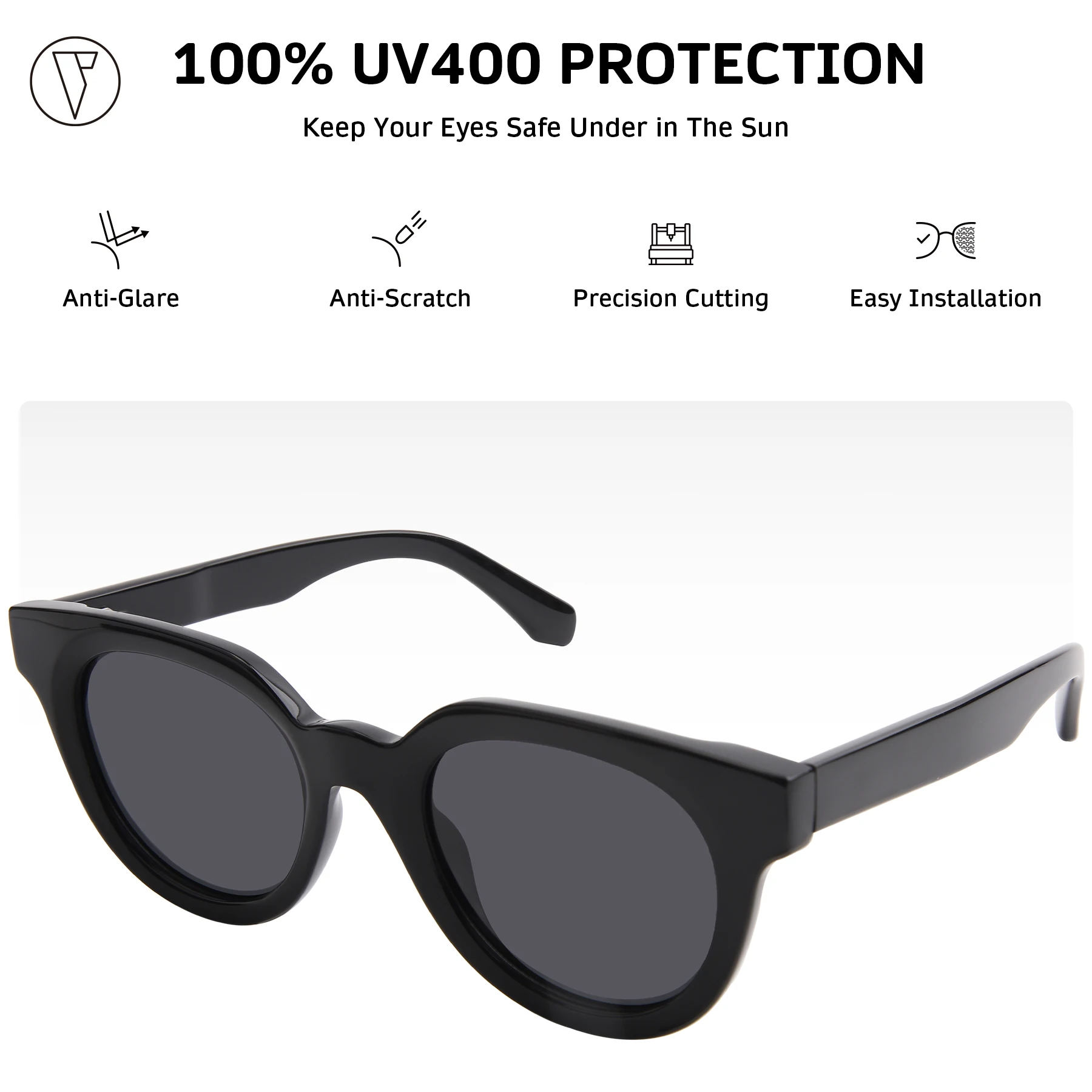 Солнцезащитные очки/очки по рецепту ONDEX, стильные поляризационные линзы UV400, фотохромные линзы, персонализированная мощность от 1,00 до 8,50