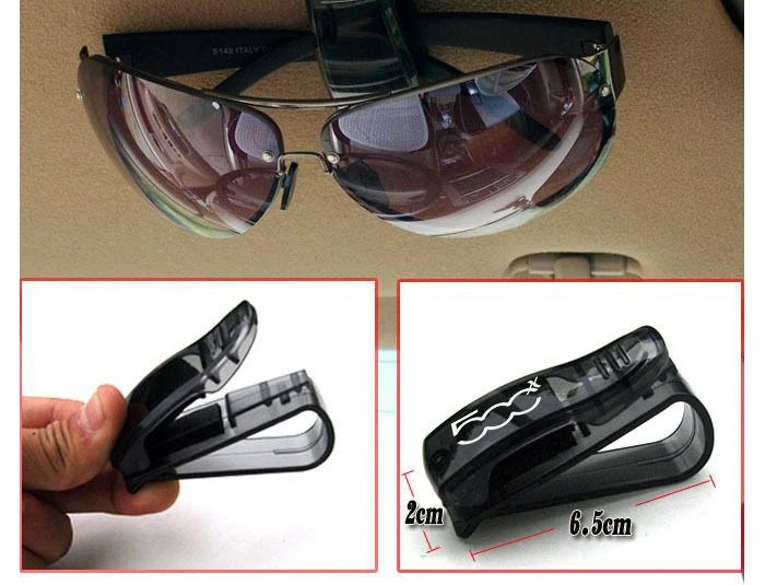 بولي كلوريد الفينيل سيارة النظارات الشمسية كليب ملصق لشركة فيات ، 500 ، 500C ، 500X ، 500L ، Abarth ، 695 ، برافو ، الباندا ، بونتو ، تيبو ، ARGO