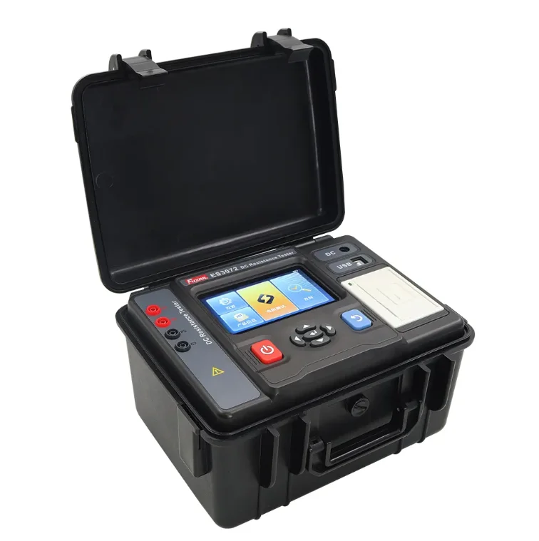 

ES3072 20A DC Resistance Tester Low Resistance Tester Digital Micro-ohmer