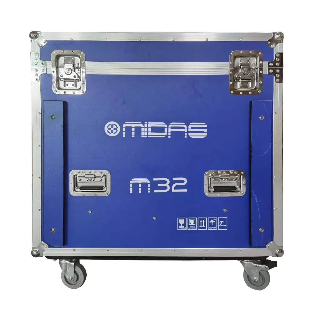 for Customized Flight Case For Midas M32-Live Digital Mixer Normal Version Flight Case With Wheels & Handles