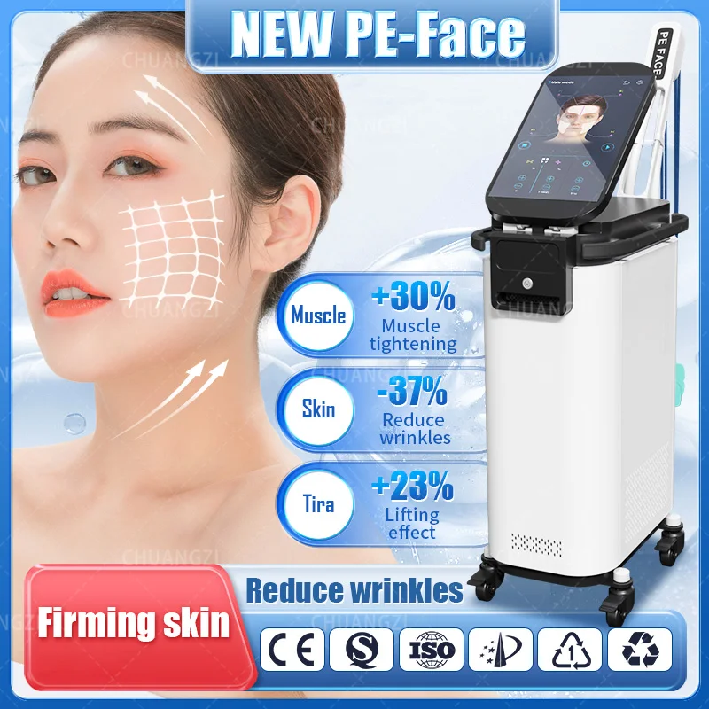 Wrinkle removal machine with thermal energy output, magnetic strong pulse,  EMSzero PE, facial lift, the most