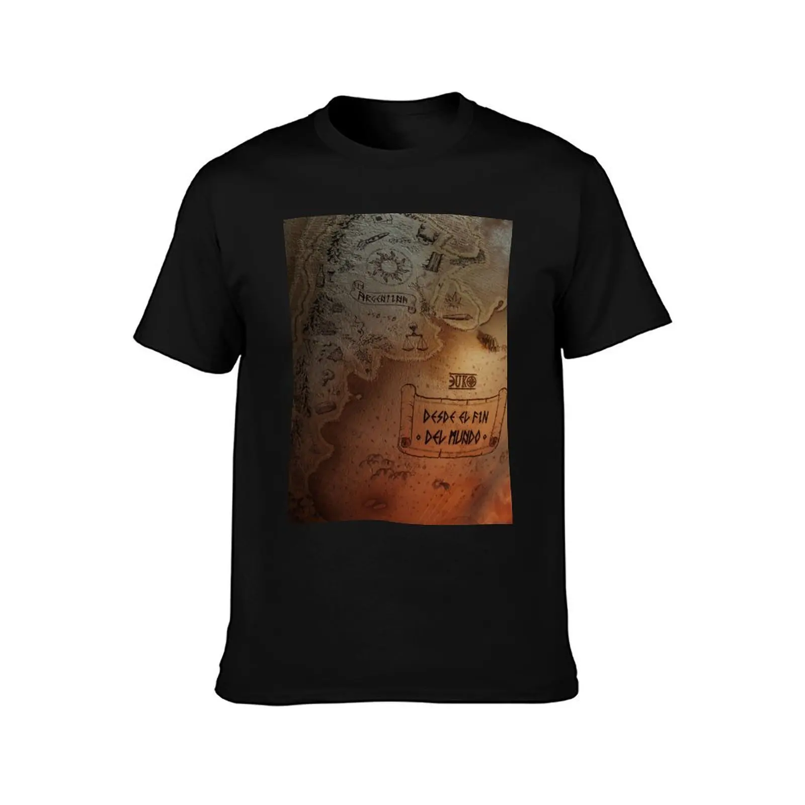 DUKI - DESDE EL FIN DEL MUNDO ALBUM T-Shirt anime t shirts for man T-Shirt