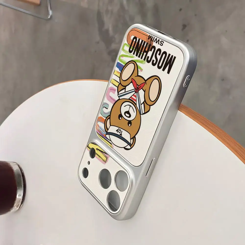 Logo M-Mosc--1hinos Bears Handyhülle Matte PC-Handyhülle für iPhone 17 Air 11 12 13 14 15 16 Pro Max Plus Weiß Schwarz Stoßfest