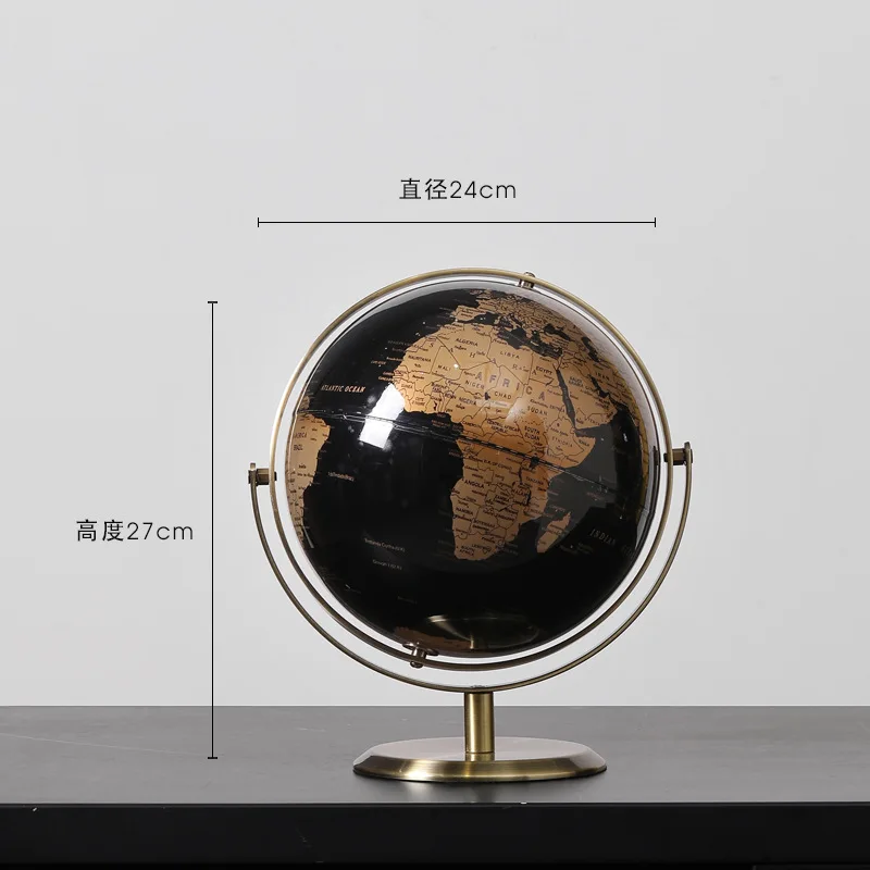 Home Decoration Office Decor World Earth Modern Learning World Map Children's Learning Desk Decoration Earth Geography