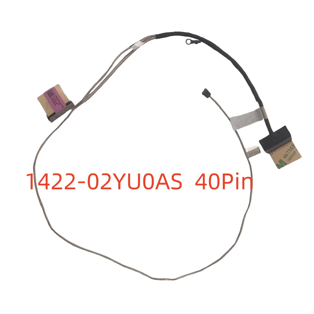 LCD CABLE FOR Asus VivoBook X580 X580GD X580VD 1422-02YU0AS 40Pin