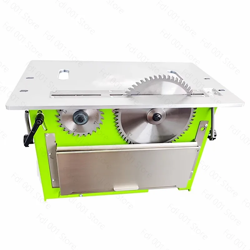 Electric Dust-Free Composite Wood Table Saw Multifunctional Woodworking Sliding Table Saw Integrated Precision Cut Saw