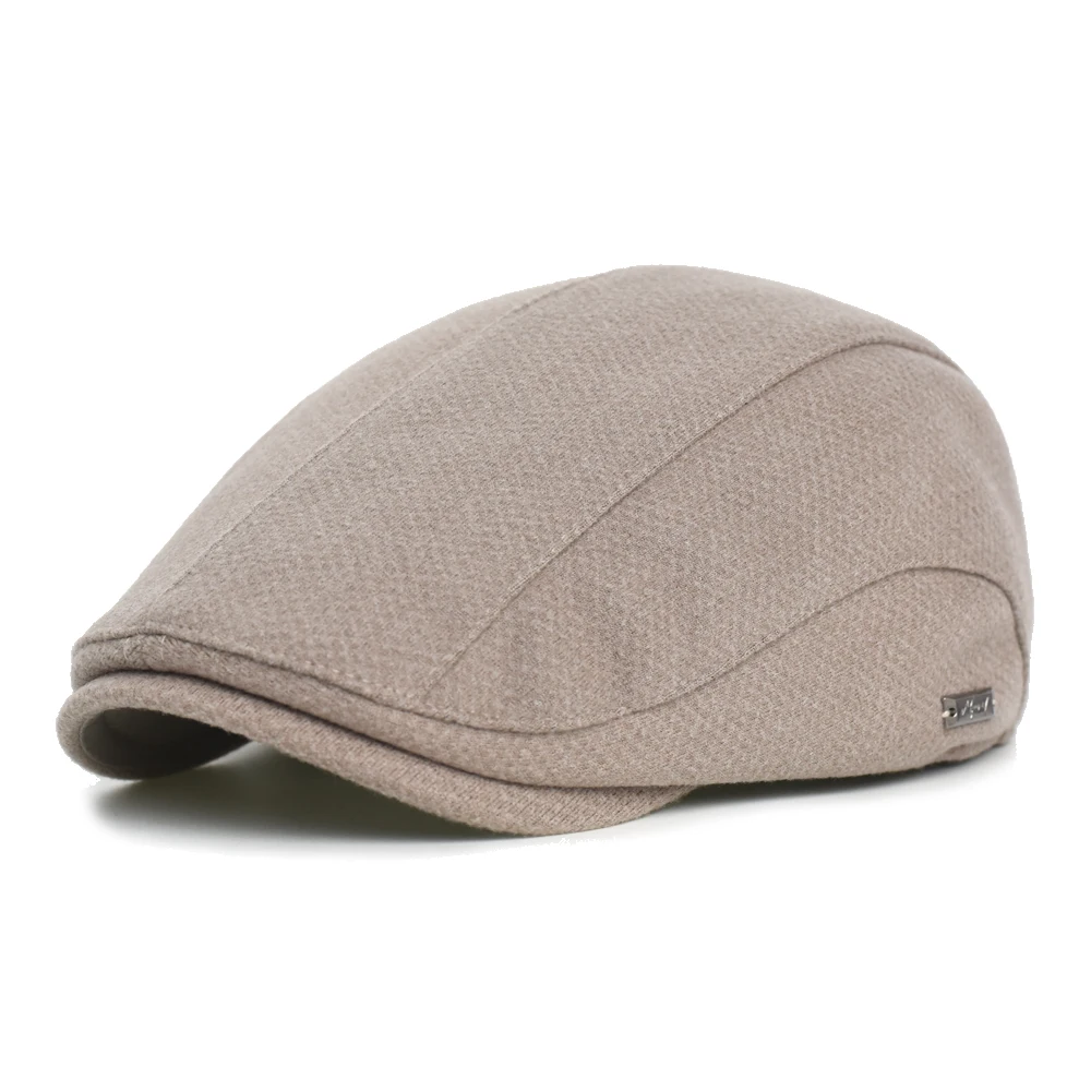 Winter Herbst Warme Zeitungsjunge Mütze Männer Frauen Plaid Dicke Vintage Casual Berets Mode Flachen Hut Schirmmütze Einstellbar – Detail 16