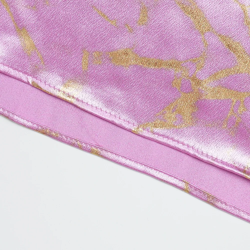 Elegant Muslim Dresses for African V Neck Short Sleeve Printed Straight Floor Length Marocain Satin Boubou Robe Djellaba Femme