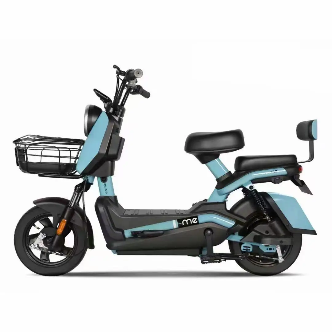 500W Electronic City Bike 14inch Double Electric Scooter with 60KM Range 3-Speed Factory Direct Sales