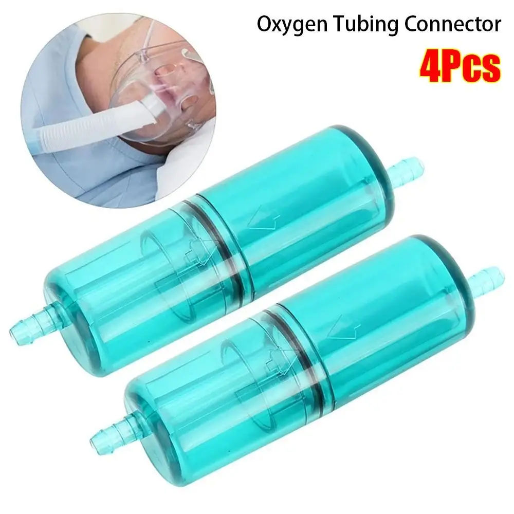 4Pcs Oxygen Generator Oxygen Tubing Connector Nassal Type Replacement Oxygen Tube Accessory Portable Healthy Care