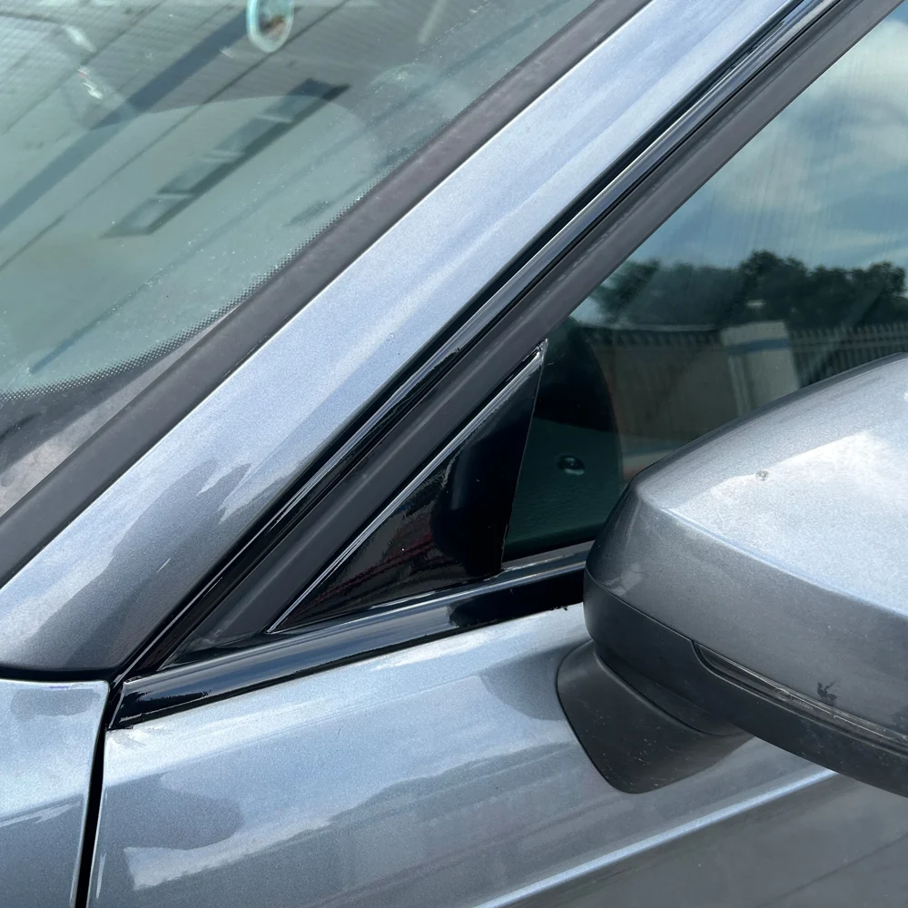 Chrom-Entfernungs-Fensterverkleidungsaufkleber für Audi A3 8V 2013-2020 Schrägheck, glänzend/matt schwarz, Außen-Dekor – Detail 5