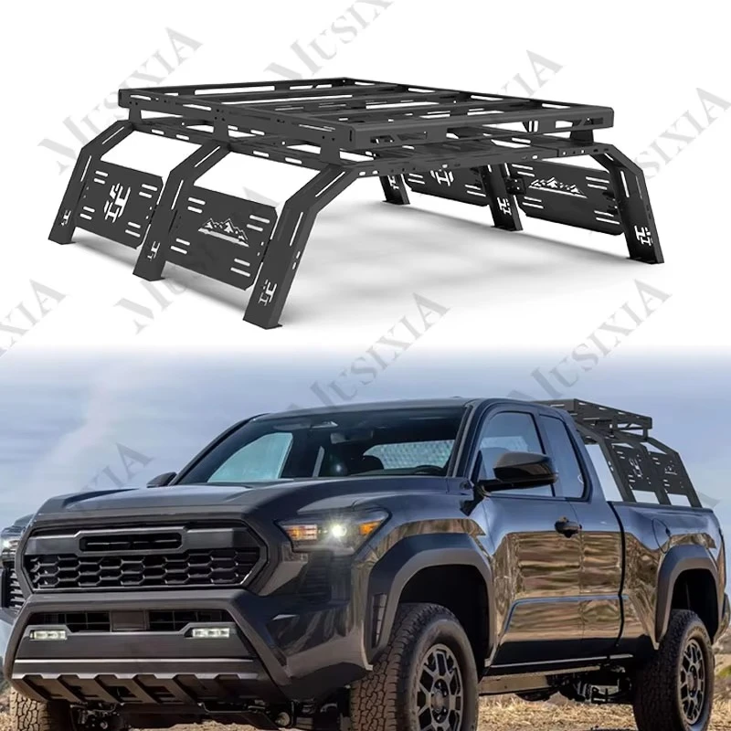 

4x4 Accessories Roof Racks Universal Truck Bed Mounted Roll Bar Bucket Off-Road Bed Racks for Pickup