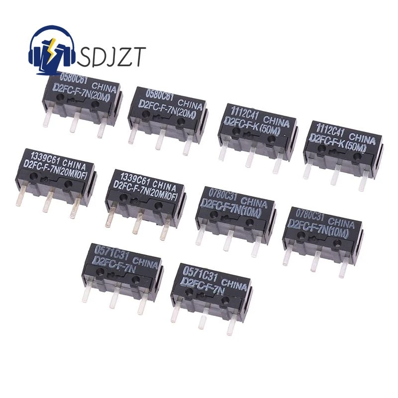 2Pcs Mouse Micro Sw… - image