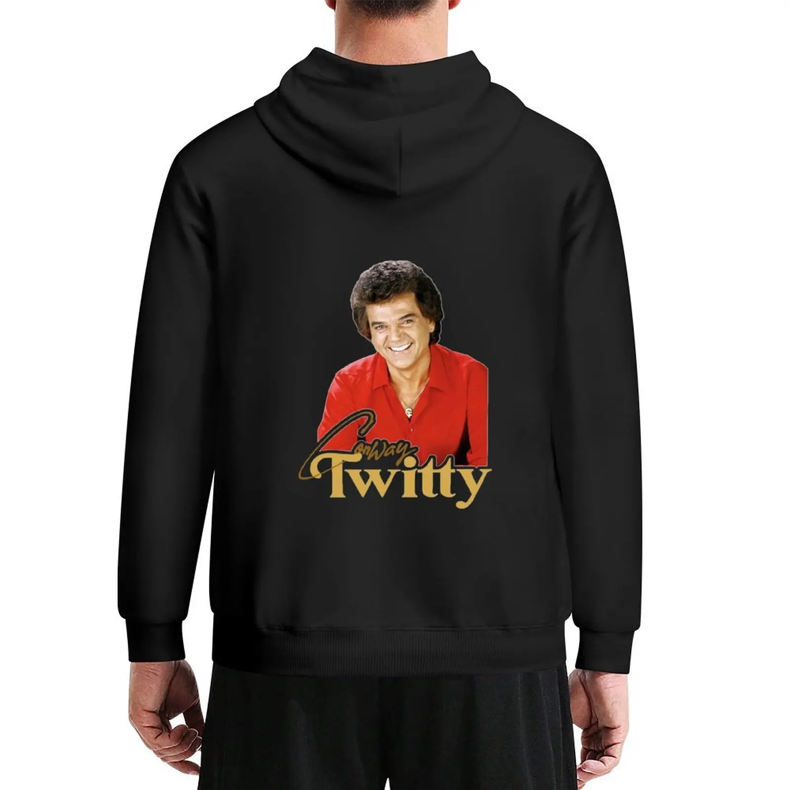 

Conway Twitty Hoodie men clothing fashion men blouse autumn tracksuit men