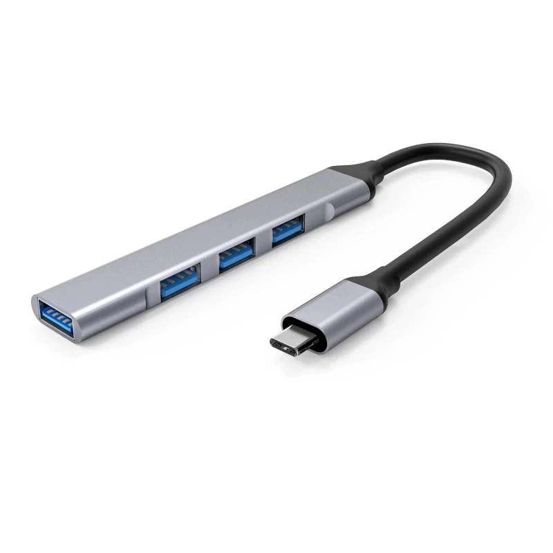 

USB-концентратор UTHAI Type-C к USB 3.0, передача данных 5 Гбит/с, док-станция 4-в-1, концентратор для планшета, ноутбука, USB-концентратор ﻿
