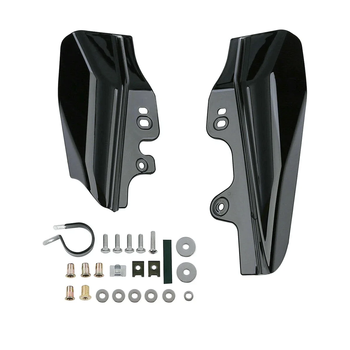 Motorrad-Mittelrahmen-Luftabweiser für Harley Touring Electra Street Road Glide King 2001–2008