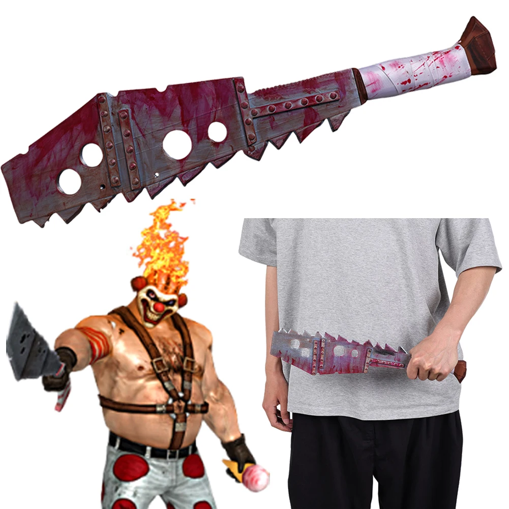 

2023 TV Twisted Metal Cosplay Sweet Tooth Disguise Halloween Carnival Costume Accessories Outfits Accessories Role Play Props