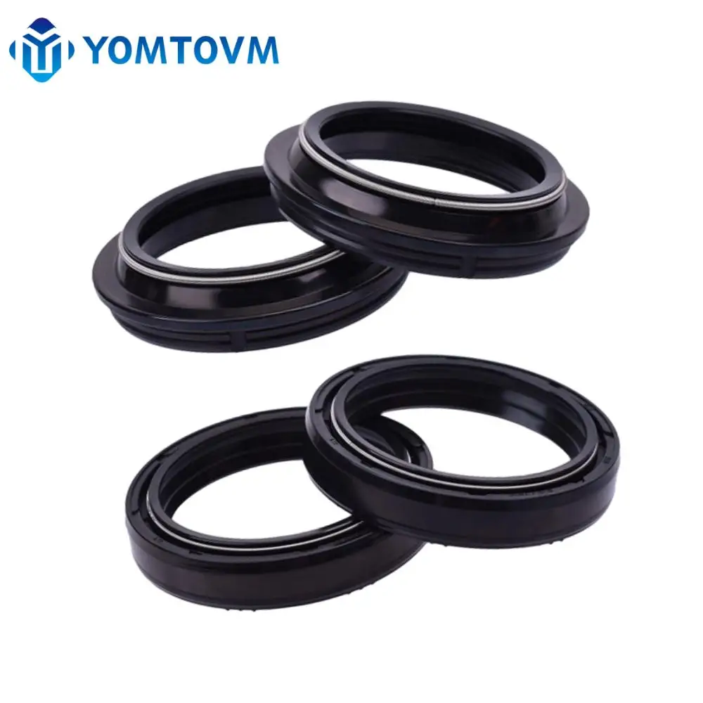 Motorcycle Front Fork Oil Seal Dust Cover 43x55x9.5/10.5mm For HONDA CR125RR CR250R CR500R VFR800F For Suzuki YAMAHA KAWASAKI