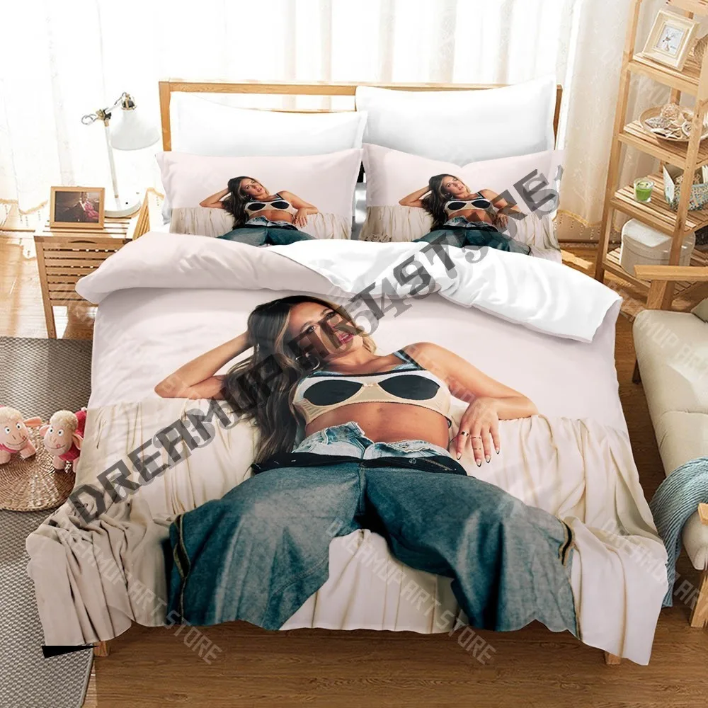 3D Printed Tate McRae Singer Bedding Set for Boys Girls Duvet Cover Pillowcase Twin Queen King Full Single Double Sizes