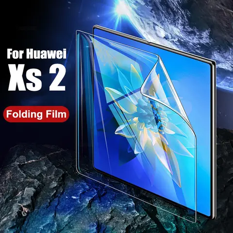 2Pcs Full Cover HD Clear Soft Hydrogel Film For Huawei Mate X X2 X3 X5 XS 2 3 5 XS2 Matte Frosted TPU Screen Protector