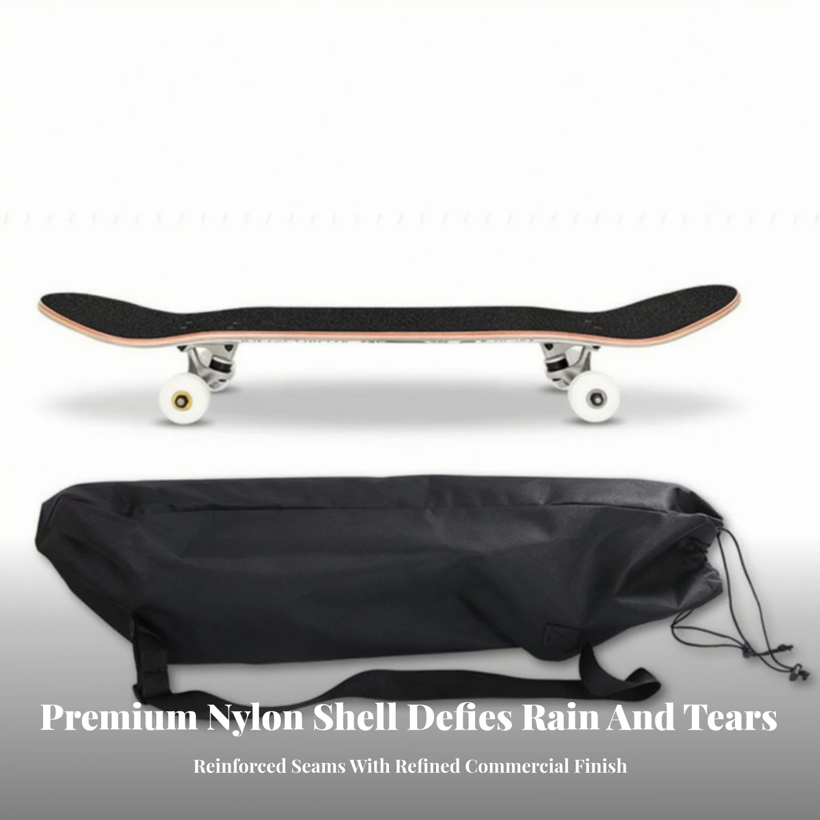Skateboard Carrying Bag Waterproof Skateboard Bag Sturdy Dustproof for Skateboarders, Skate Park, Travel