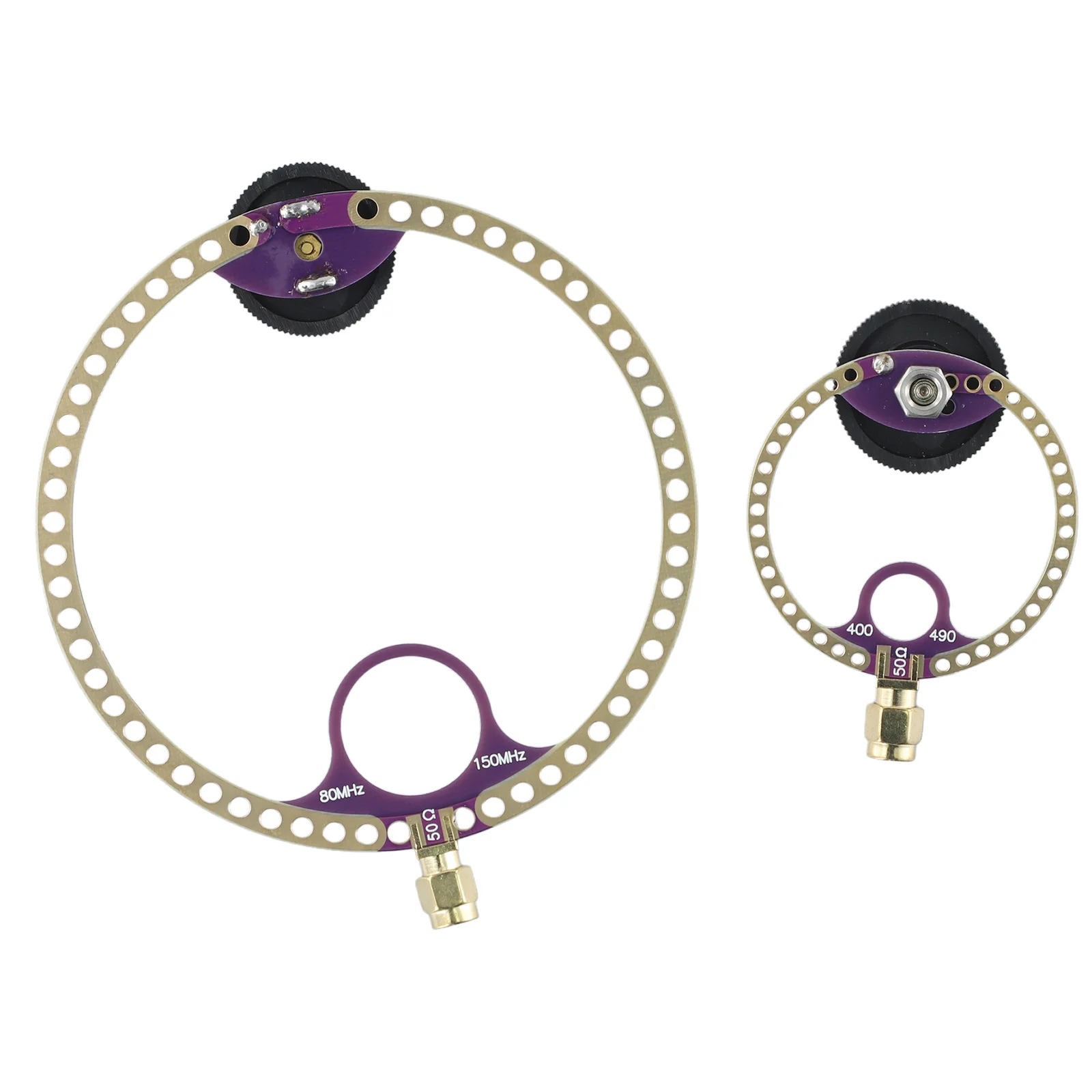 

2 упаковки UHF VHF мини-петлевая антенна, широкий диапазон частот, лучший прием сигнала, легко носить с собой, различные размеры, материал премиум-класса