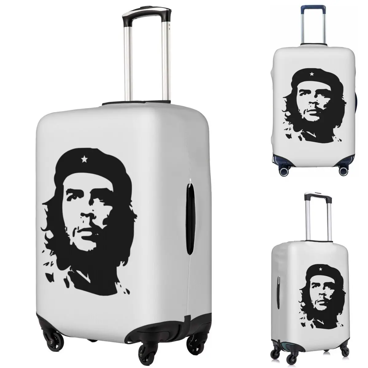 

Che Guevara Suitcase Cover Protection Elastic Travel Luggage Protector Covers for 18-32 Inch
