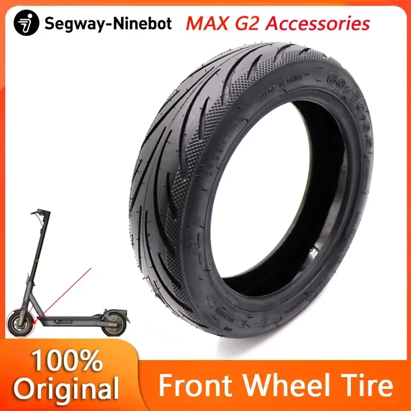 

Оригинальная передняя шина для электрического скутера Ninebot by Segway MAX G2 G2E G65 G30D G30LP, 10-дюймовая шина 60/70-6,5, детали передних колес