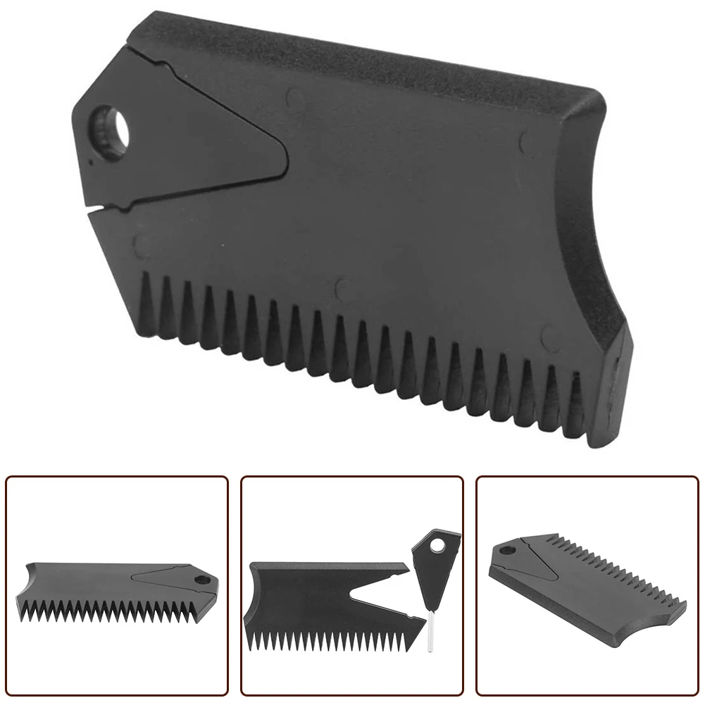 New For Water Sport Surf Surfboard Wax Comb Maintain Wax Plastic Serrated Edges Straight Edge Cleaning Pressure Dents
