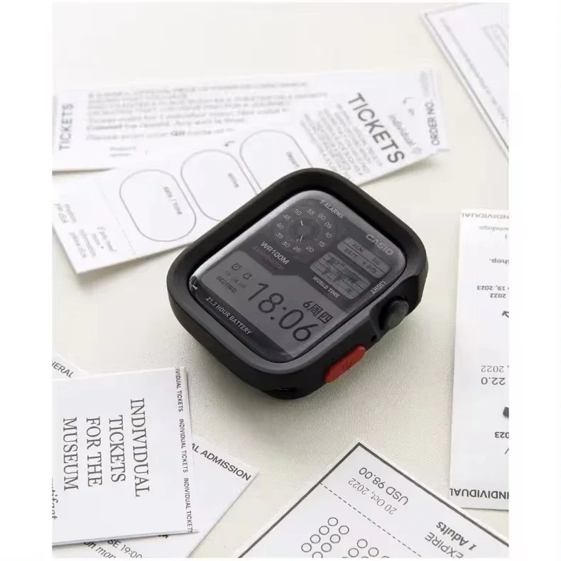 Candy Soft Silicone Case for Apple Watch Cover 10 8 9 7 6 5 4 Ultra 49mm 45mm 46mm Protection Iwatch Series 44mm 42mm 41mm Cover