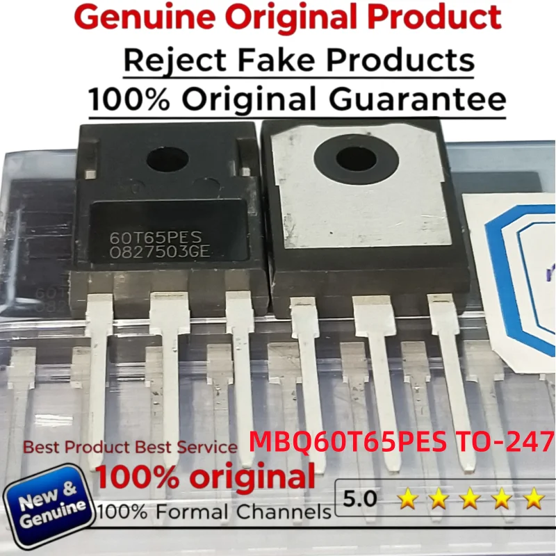 10-20-50PCS 100% New Imported Original MBQ60T65PESTH  MBQ60T65PES MBQ60T65 60T65PES  60T65 IGBT Single Pipe 60A 650V TO-247