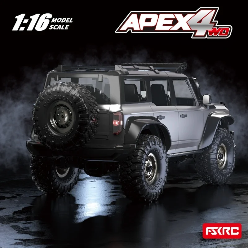 FSKRC Remote Control Crawler 1 16 Scale 2 4G Brushless Dual Speed Gearbox 4WD Off Road Climbing Rc Car For Adult Enthusiasts