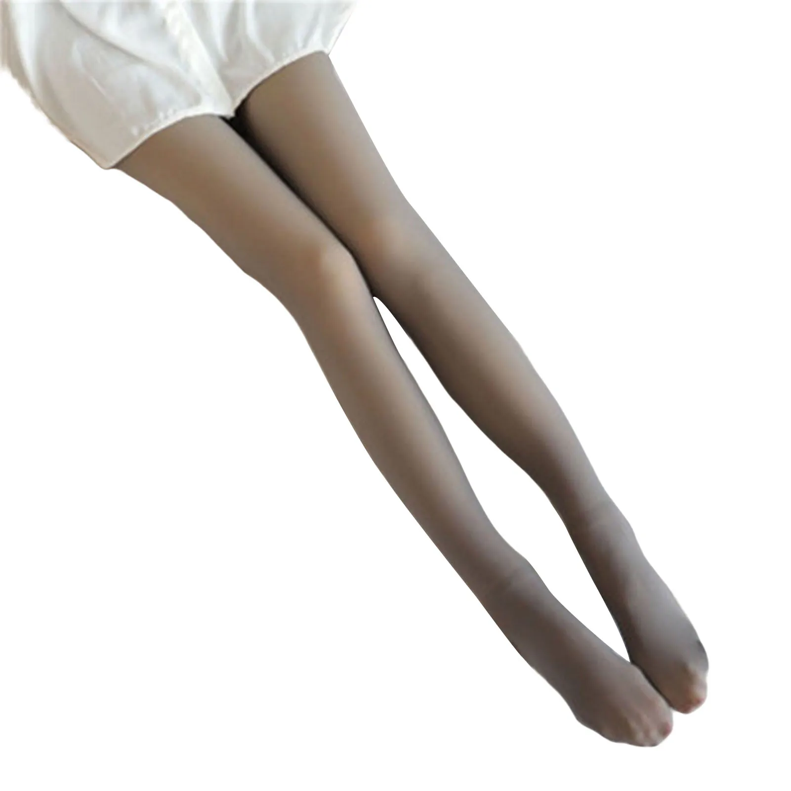 Women Flesh-Thickening Pantyhose Breathable Stretch Pantyhose Stewardess Stockings for Bars Dancing Clothes Accessory