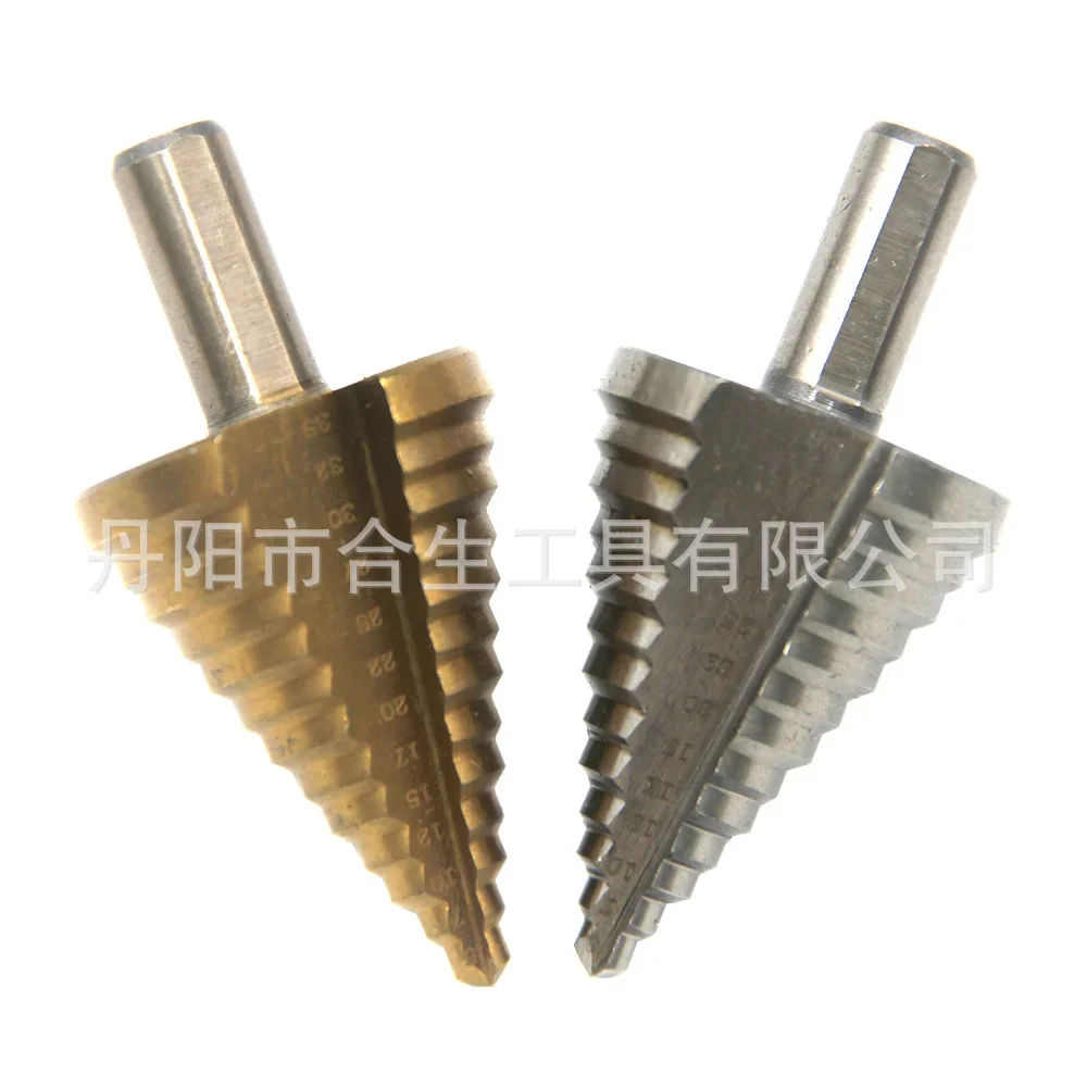 Special 5-35mm natural stepped multi-functional hole opener pagoda drill woodworking iron plate drilling tool