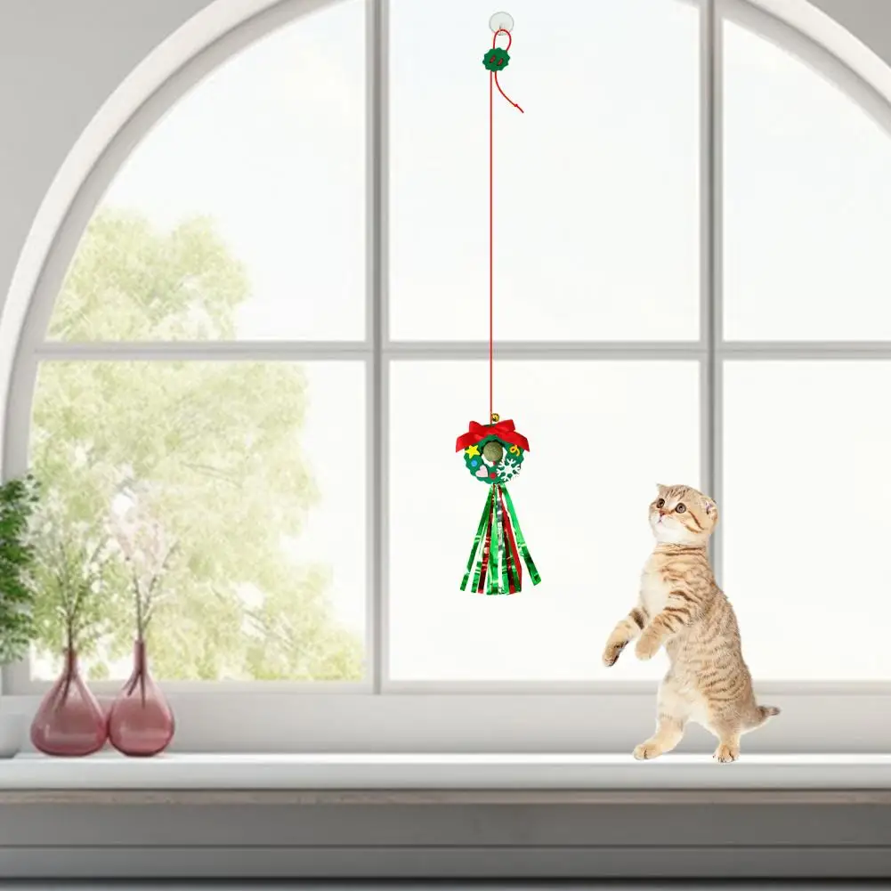 Cat Teaser Toy Cat Toy for Door Frame Interactive Hanging Cat Toy Easy Installation Safe Material Endless Fun for Feline Friend